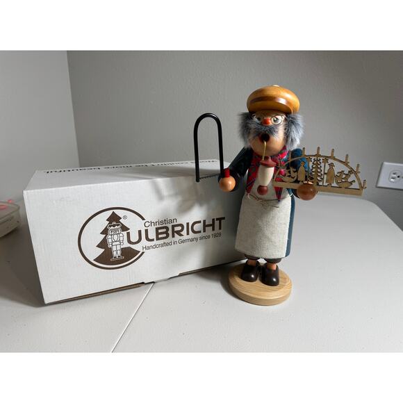 Christian Ulbricht figurine Smoker Incense burner Candle Archmaker German 35-255 - Picture 9 of 14